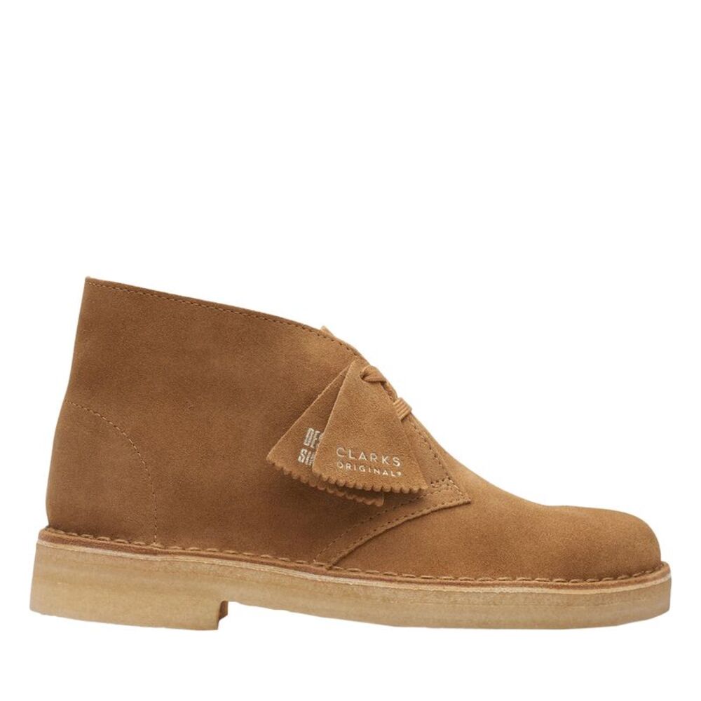 Clarks Womens Desert Boot Brown Boots (NWT)